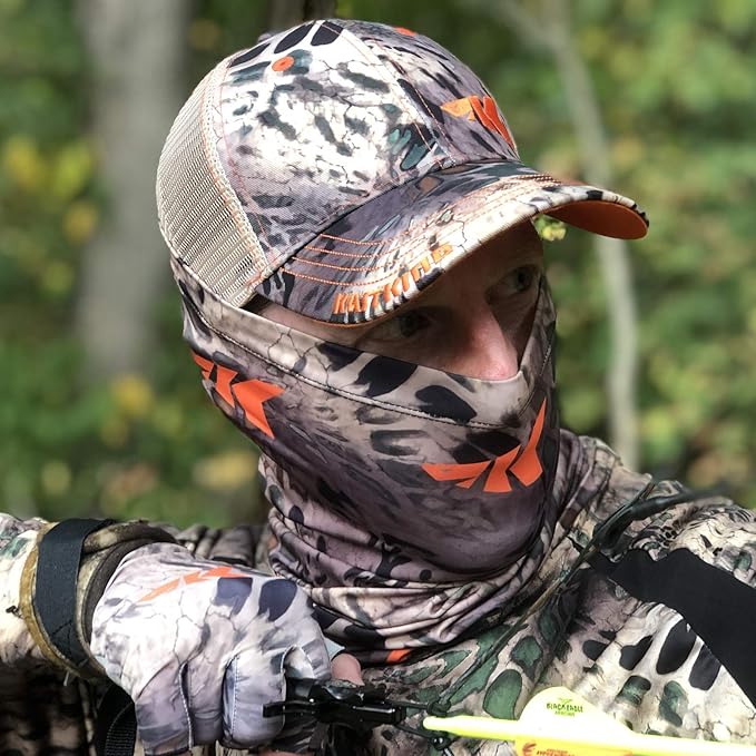 KastKing Sol Armis Neck Gaiter - UPF 50 Face Mask - UV Sun Protection Mask for Men & Women, Fishing, Hiking