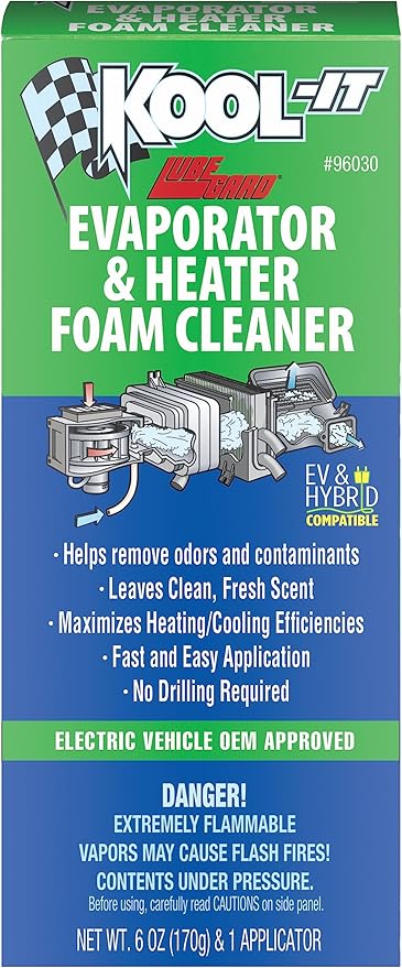 Lubegard 96030 Kool-It Evaporator and Heater Foam Cleaner