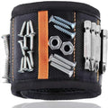 Magnetic Wristband Mens Gifts for Birthday Father's day Christmas, Unique Tool for Holding Screws Gadgets Gift for Dad, Husband, Boyfriend, Handyman mechanics (Black)