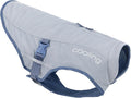 Kurgo Dog Core Cooling Vest - Summer Cooling Jacket - Evaporative Cooling Coat - Harness-Compatible - Reflective Accents - Grey - X-Large