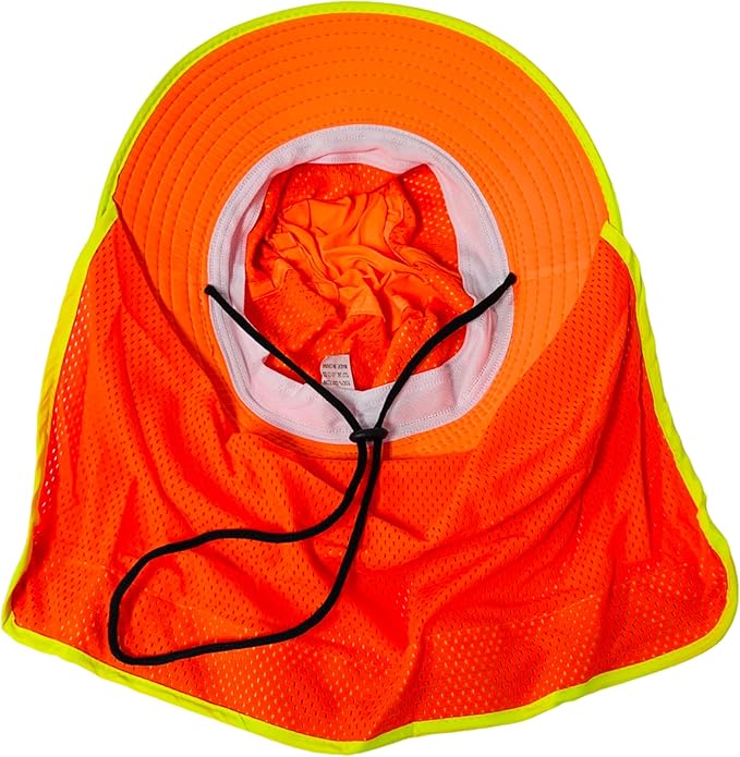 Packable and Adjustable Reflective Neon Boonie Sun Hat