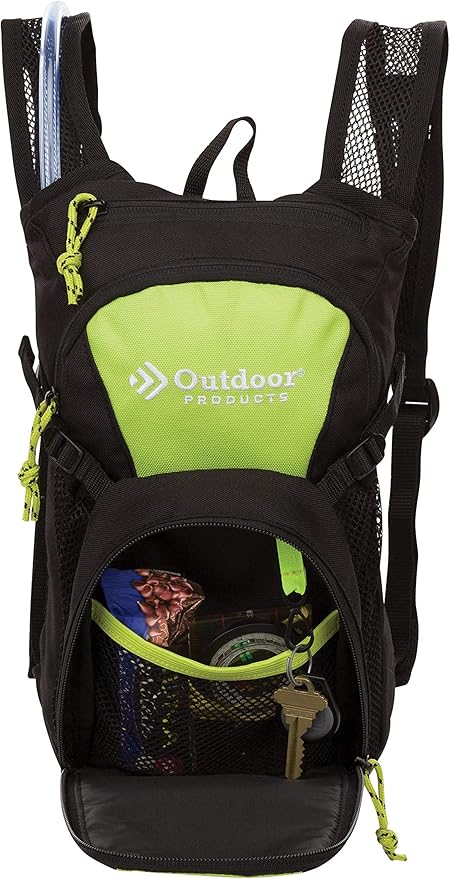 Outdoor Products Tadpole Hydration Pack (Black) (Violet Tulip)