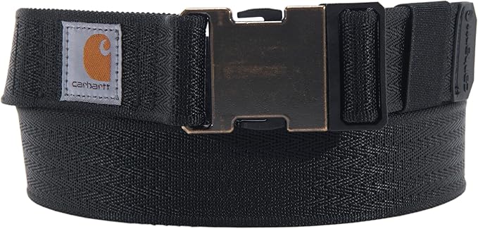 Carhartt Men's Rugged Flex Nylon Webbing Belt