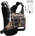 Running Vest with 2L Water Bladder, Hydration Backpack, USA Original Patent, Lightweight Hydration Pack with Gear Holder, Reflective Chest Pack for Men Women for Marathon