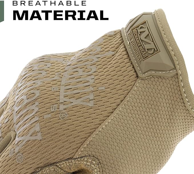 Mechanix Wear Original Tactical Glove - High Performance Anti-Slip Grip Safety Gloves - Impact Resistant & Touchscreen Capable - XX-Large - Coyote Brown
