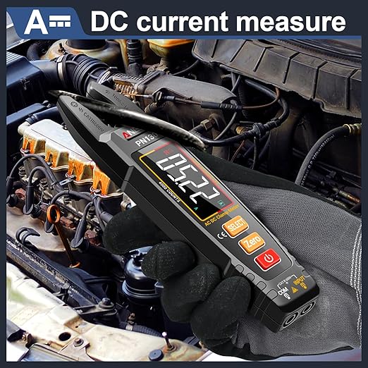 ANENG Multimeter Tester Color LCD TRMS 4000 Counts Clamp Meter Auto Ranging Rechargeable Voltmeter with U-Shaped Jaw Measures AC/DC Current,Voltage,NCV,Ohm,Diode,Capacitance,Resistance,Continuity