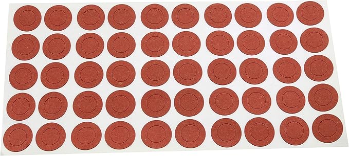 Maxmoral 100pcs 18650 Lithium Battery Insulator Rings Hollow Paper Pad Electrical Insulation Ring Adhesive Cardboard Sticker (Red+Green)
