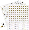 2400 Pcs Small Stickers for Kids,Mini Bee Sticker Cartoon Paper Small Decals Cute Self-Adhesive Stickers for Summer Party Envelopes Scrapbook Gifts DIY Supplies,0.5in（Bee）