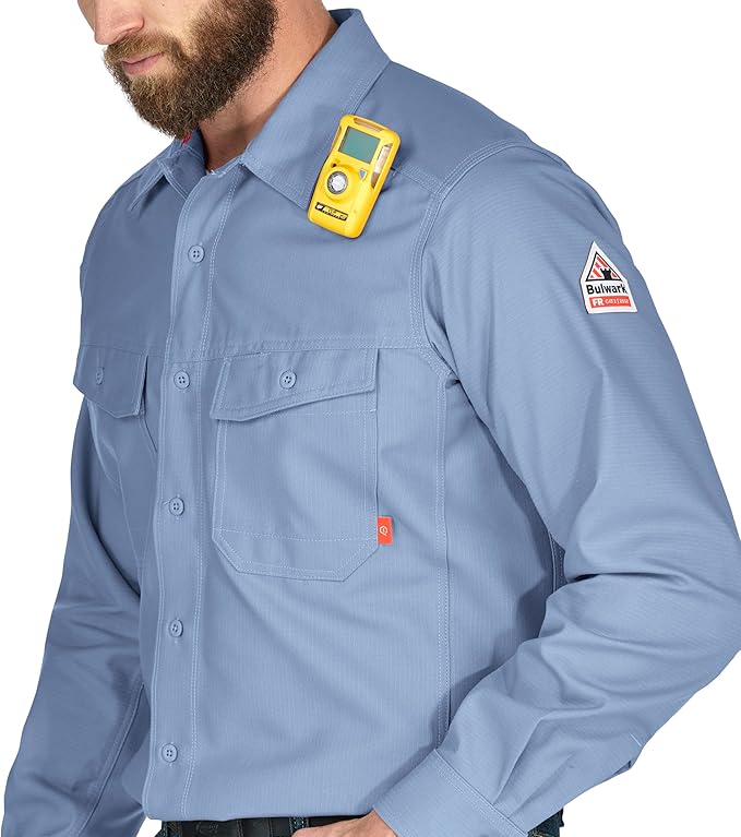 Bulwark FR Men's Flame Resistant Men's Iq Series Endurance Work Shirt