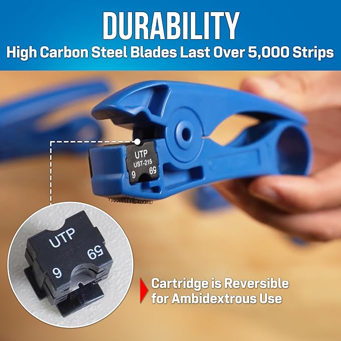 Jonard Tools UST-150 Coaxial & Telephone Cable Stripper Tool