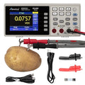 Abestop ADM1041 Multimeter, Bench Multimeter Tester, 1000V DC Voltage Tester and 10A AC/DC Current, True RMS, Resistance, Frequency, Capacitance, Diode, Continuity for Multiple Testing