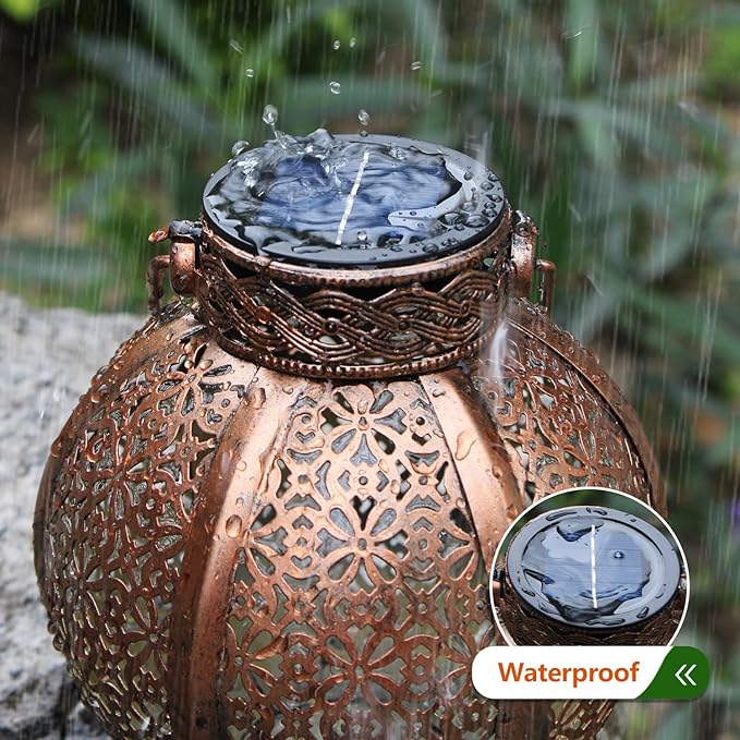 8 Pack Solar Light Replacement Tops(2.76 Inch Top, 2.36 Inch Bottom), Waterproof Replacement Solar Lantern Parts for Outdoor Hanging Lanterns DIY Table Lights Garden Patio Decor
