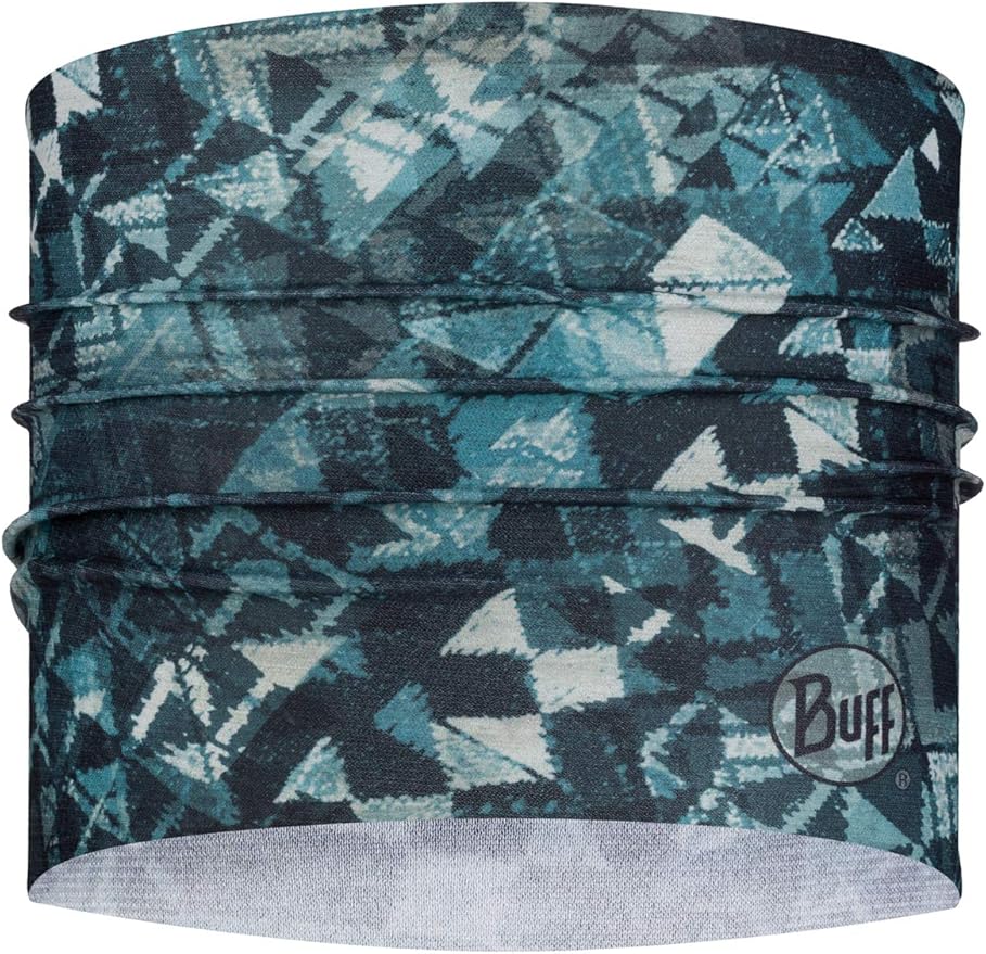 BUFF CoolNet UV Half Neck Gaitor, UPF 50 Sun Protection, Breathable, Versatile, Quick Dry Face Mask, Bright Color, Adult Size