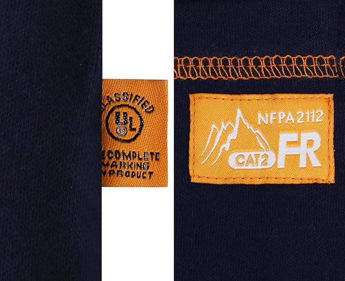 Titicaca FR Shirts Flame Resistant T Shirts 100% Cotton Men's Pre-Washed Fire Retardant T-Shirts