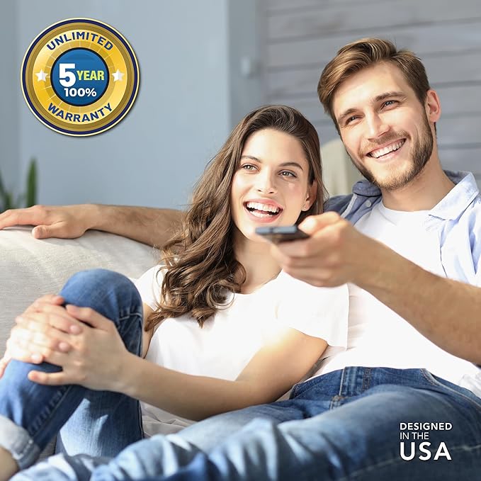 Electronic Voltage & Surge Protector for Smart TV, Game Consoles and Entertainment Center, Protects Against High and Low Voltage, Brownout, Spikes, Power Failure