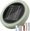 Solar Pool Ionizer for Above Ground, Floating Copper Pool Cleaner, Up to 40,000 Gallons, Swimming Pools Water Cleaner for in-ground Pools and spas (Green)