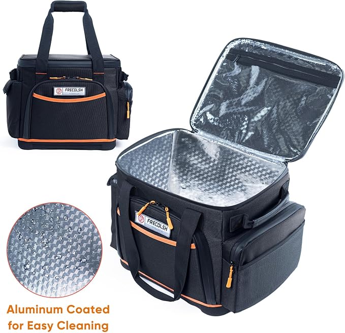 Travel Carrying Case Compatible with Jackery Explorer 1000, Portable Power Station Storage Case with Water- proof Bottom and Pocket for Jackery Accessories Solar Generator Storage Bag Only