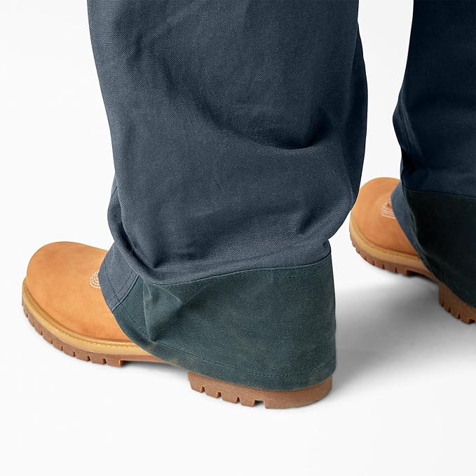 Dickies Women's Relaxed Fit Waxed Canvas Bib Overalls