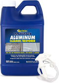 STAR BRITE 87764 Ultimate Aluminum Cleaner & Restorer - Safely Clean Pontoon Boats, Jon Boats & Canoes, 64 oz.