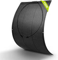 Newpowa 100W Flexible Solar Panel Portable Bendable 12 Volts 10BB Mono Cell for Uneven Surfaces Marine Camping Home Boat RV Surface Black