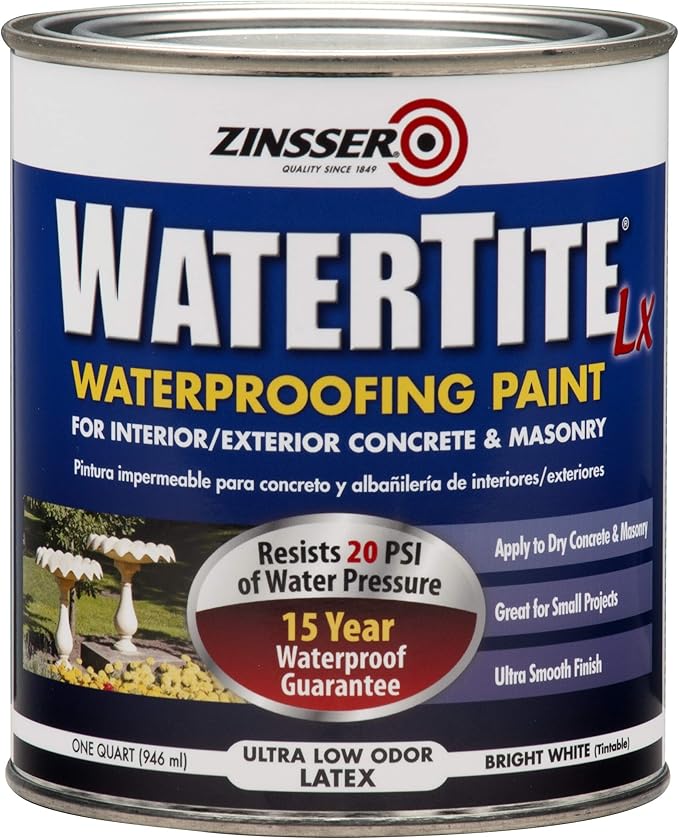 RUST-OLEUM 5024 Watertite Latex Qt