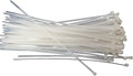 12 Inch Cable Zip Ties - 500 Pack - UV Weather Resistant, 50 lbs TENSILE Strength, Nylon Wrap Zip Ties, Professional Grade (500 Natural/Clear Cable Ties)
