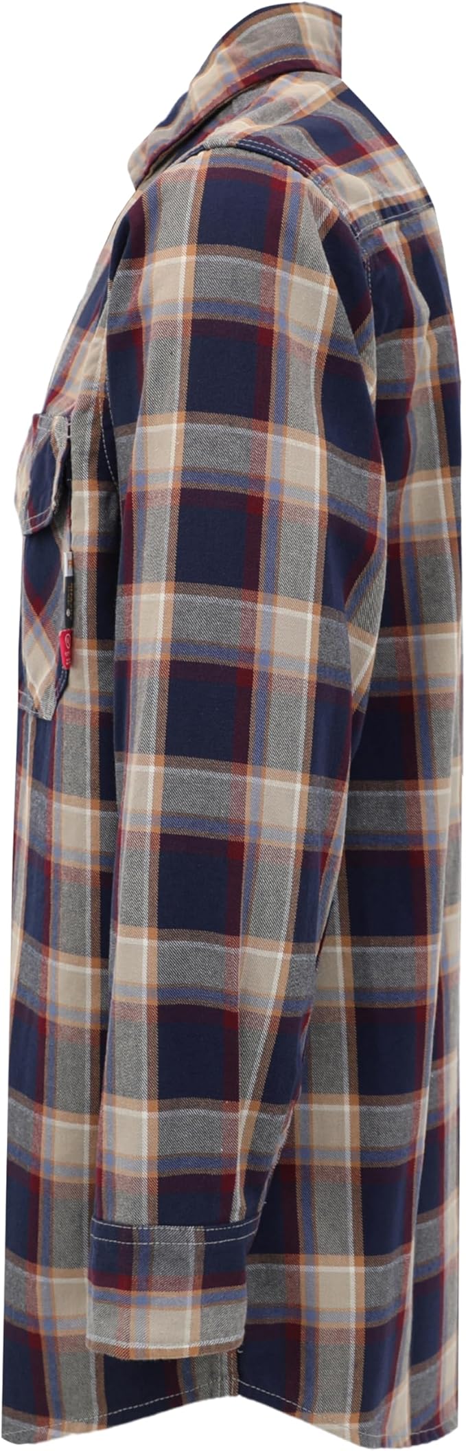 KONRECO FR Shirts for Men 6.5oz Lightweight Work Uniform Flame Resistant Welding Shirt/Water & Stain Repellent