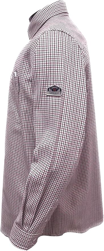 100% Cotton Mens Fr Shirts 7.5oz Flame Resistant Shirts NFPA2112 Men's Fire Retardant Welding Shirts
