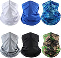 Geyoga Neck Gaiter Bandana Face Mask Summer UV Protection Cooling Breathable Face Mask Neck Scarf Balaclava for Men Women