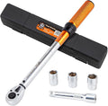 CARTMAN 1/2-inch Drive Click Torque Wrench Dual-Range 29.5-155 LB.IN/40-210 N.M for MTB, E-Bike and Moto Maintenance