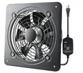 16 Inch Window Exhaust Wall Mounted Ventilation Basement Extractor Industrial Fan 720 CFM High-Speed1460 RPM Industrial Fan for Home Garage Office Commercial Use (16 Inch+Speed Control)