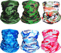 Geyoga Neck Gaiter Bandana Face Mask Summer UV Protection Cooling Breathable Face Mask Neck Scarf Balaclava for Men Women