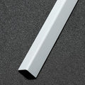 Wall Corner Protector White - 4 PCS, 3 ft x 1 in - Self Adhesive Corner Guards for Walls, Cabinet Doors, Edge Protector Trim; Easy to Install Wall Corner Guard (90 cm x 2.5 cm)