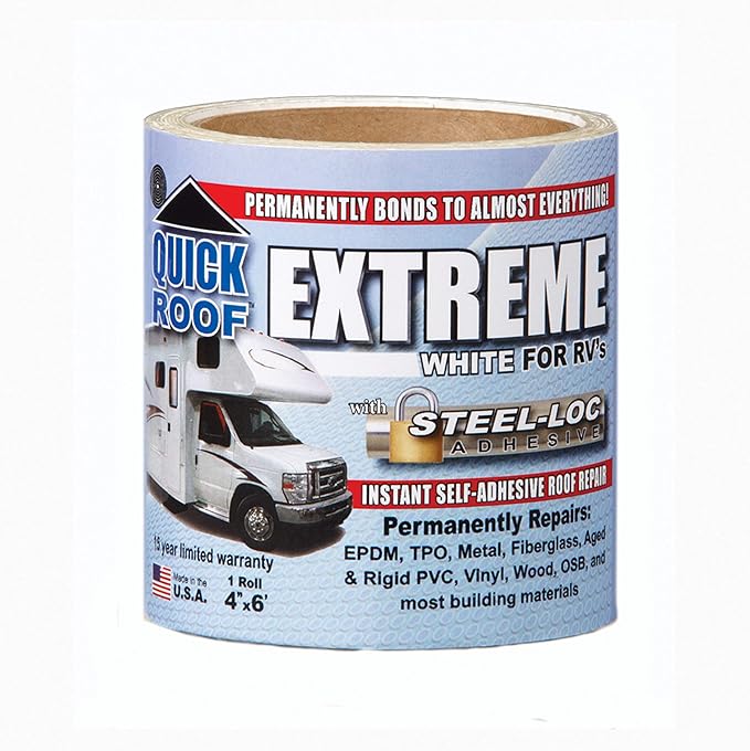COFAIR PROD Cofair UBE675 Quick Roof Extreme White 6" x 75'
