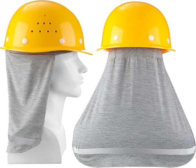 Sintege 4 Pieces Sun Shade Hat Neck Sun Shade Hat Cooling Skull Cap