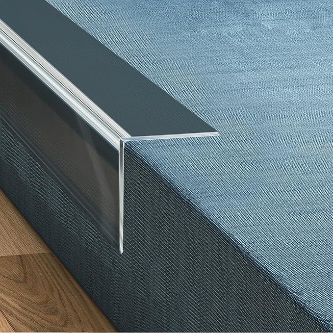 Wall Corner Protector - 2PCS, 59"x1.18" - Self Adhesive Clear Corner Protectors for Walls, Cabinet Doors, Edge Protector Trim; Easy to Install Corner Guards for Walls (150cm x 3cm)