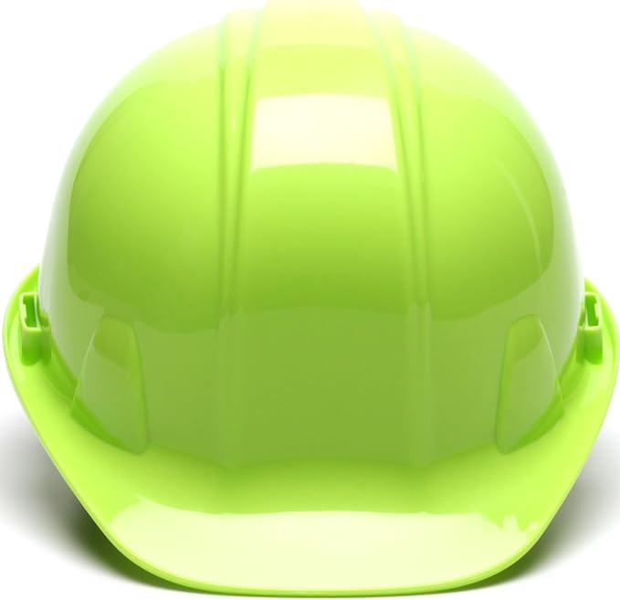 Pyramex Safety SL Series Full Brim Hard Hat 4-Point Ratchet Suspension