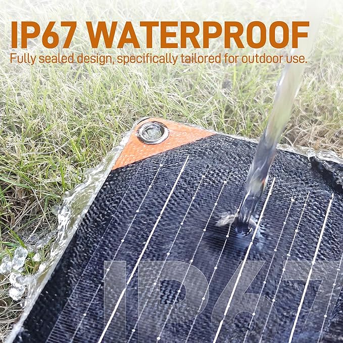 SUNAPEX 12V 5 Watt Solar Trickle Charger Maintainer - Waterproof Solar Powered Battery Charger - Solar Panel Kit Built-in Smart Charge Controller for Car Rv Trailer Truck Boat Automotive Marine
