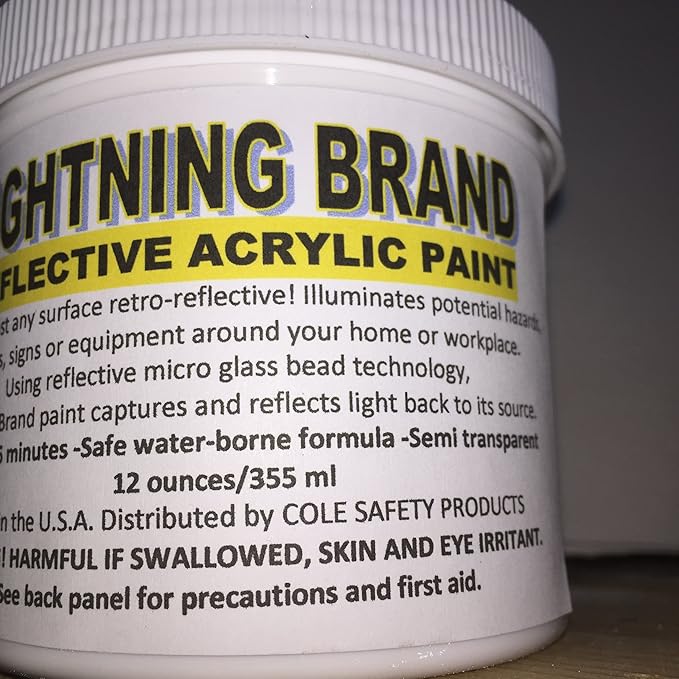 Reflective Acrylic Paint Lightning Brand