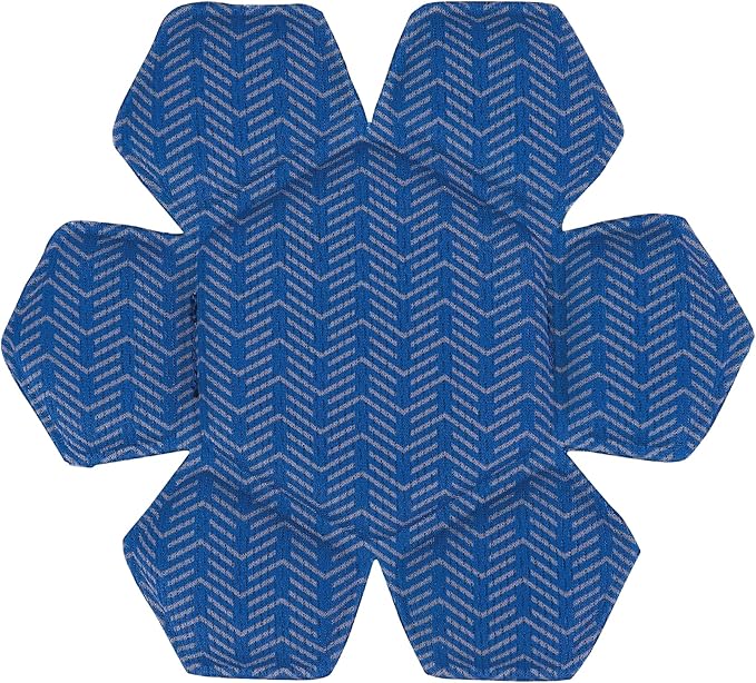 Ergodyne Chill-Its 6612 Moisture Wicking Hard Hat Top Pad, Padded Cooling Microfiber, Fits Most Suspension Systems (3-Pack)