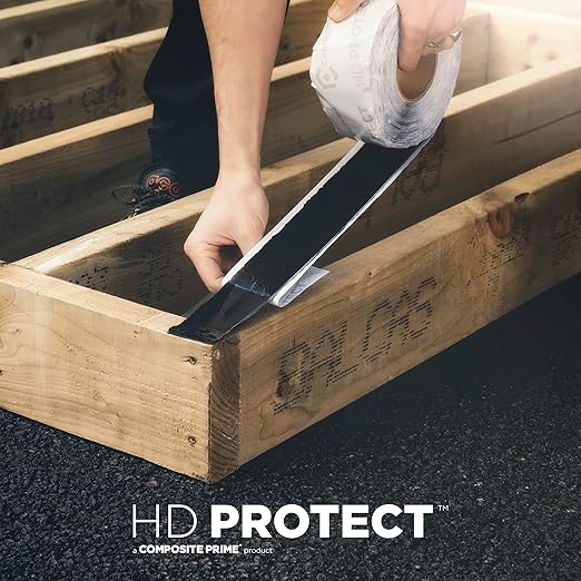 HD Protect Joist Tape for Decking, Waterproof Deck Joist Tape, Self-Adhesive Deck Tape with Anti-Rot for Decks & Beams