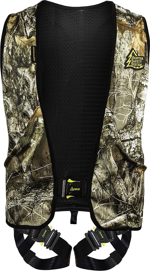 Hunter Safety System TreeStalker II Harness: Lightweight Tree Stand Safety Harness for Hunting, All-Season Fit