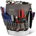 McGuire-Nicholas Bucket Organizer | Tool Organizer with 36 Pockets Designed for 5 Gallon Bucket