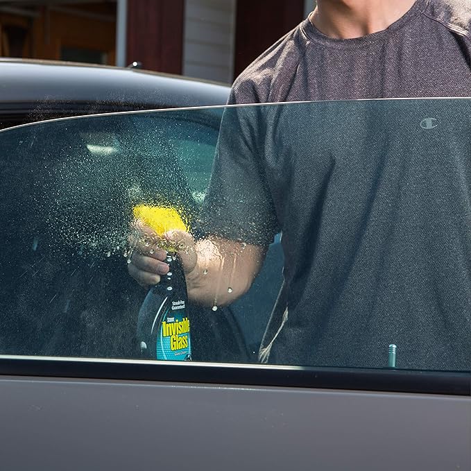 Invisible Glass 92163-6PK Premium Glass Cleaner Spray for Car Windshields and Windows – Automotive and Home Window Cleaner – Streak-Free, Ammonia-Free, Tint-Safe – 16 fl oz (Pack of 6)