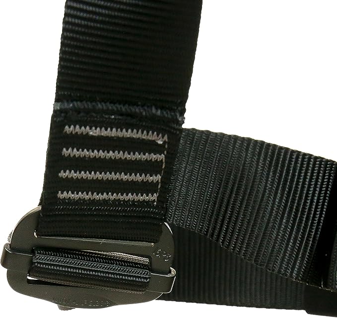 Rock Climbing Harness - Fusion Climb® - (5,000 LBS Rated) Professional Half Body Harness for Mountaineering, Tree Climbing, Ziplining, Rock Climbing, Rappelling- Heavy Duty Half Body Harness
