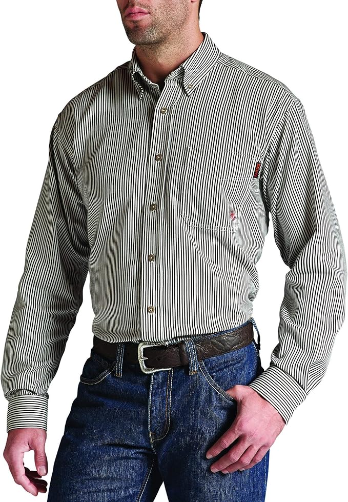 Ariat Men's Rebar Pocket Henley Long Sleeve