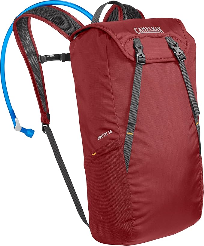 CamelBak Arete 18 Hydration Backpack for Hiking, 50oz, Rosewood