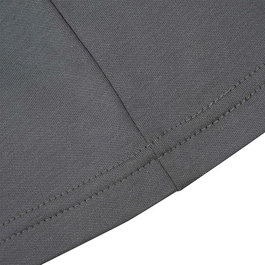 Oberon FR Arc Rated Safety Shirt For Men - Flame Resistant Cotton T-shirt - 11 Cal - Chest Pocket - Navy Blue, Gray