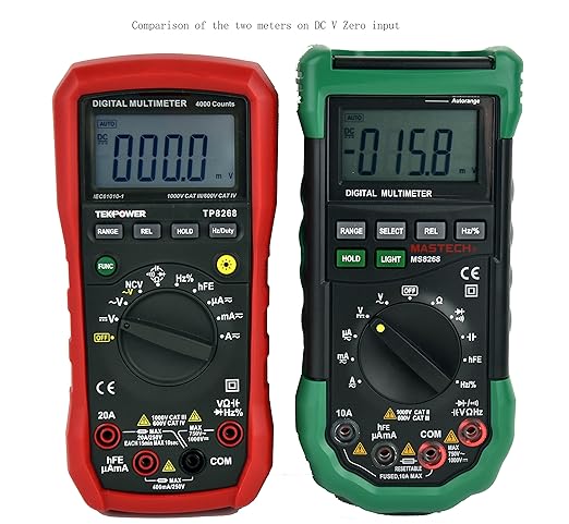 Tekpower TP8268 AC DC Auto/Manual Range Digital Multimeter with NCV Feature