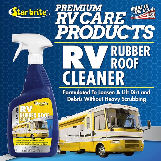 STAR BRITE Premium RV Rubber Roof Cleaner - 32 OZ (075832)